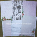 Conjunto de papel de colección de tarjetas de Navidad Paper Scrapbooking A4 Papel A5 DIY Scrapbook Paper